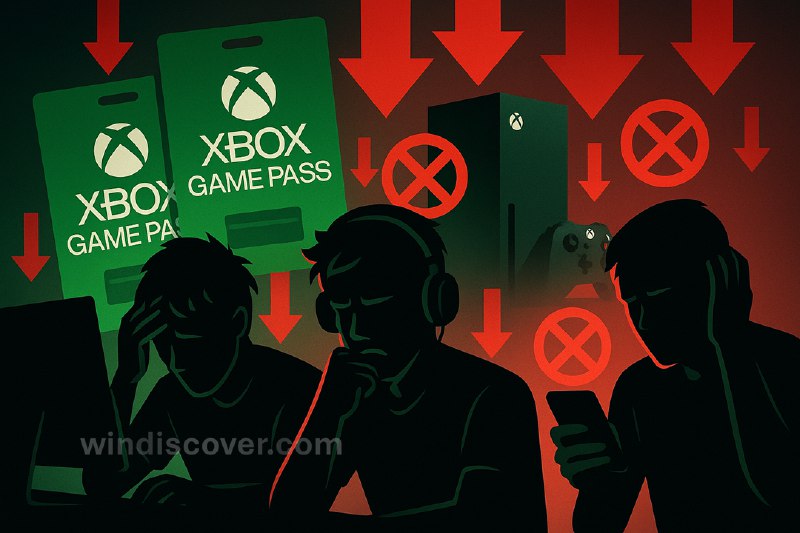 微软宣布 Game Pass 涨价后，引发大量玩家开始取消订阅 - WinDiscover