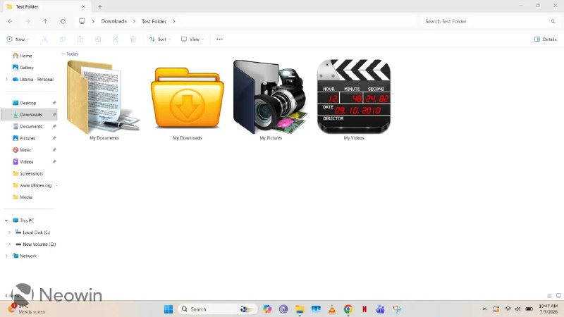 Windows 11 文件资源管理器自定义文件夹图标操作指南 - WinDiscover