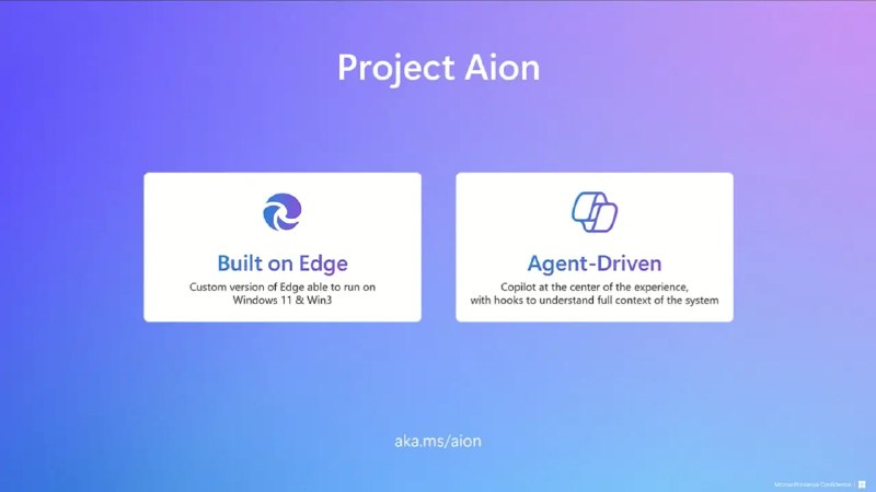 微软未发布的轻量级 Edge 驱动 AI 操作系统 