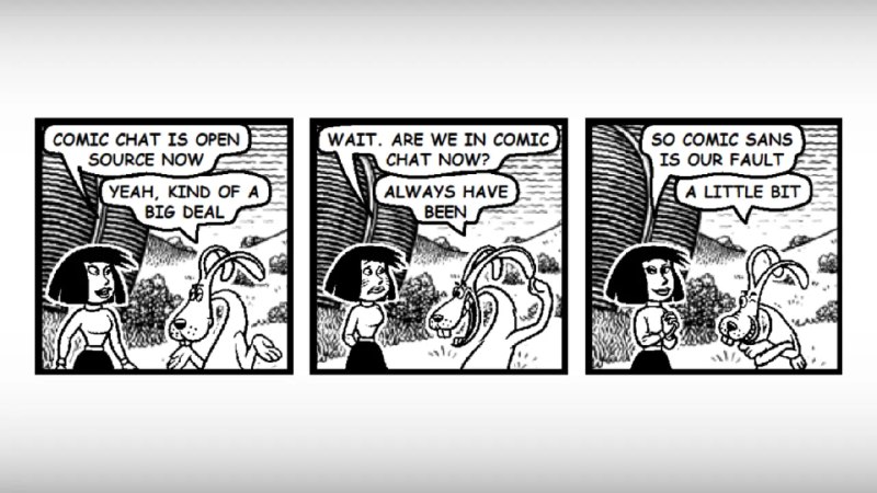 微软开源 Comic Chat：这款软件让 Comic Sans 字体走向大众 - WinDiscover