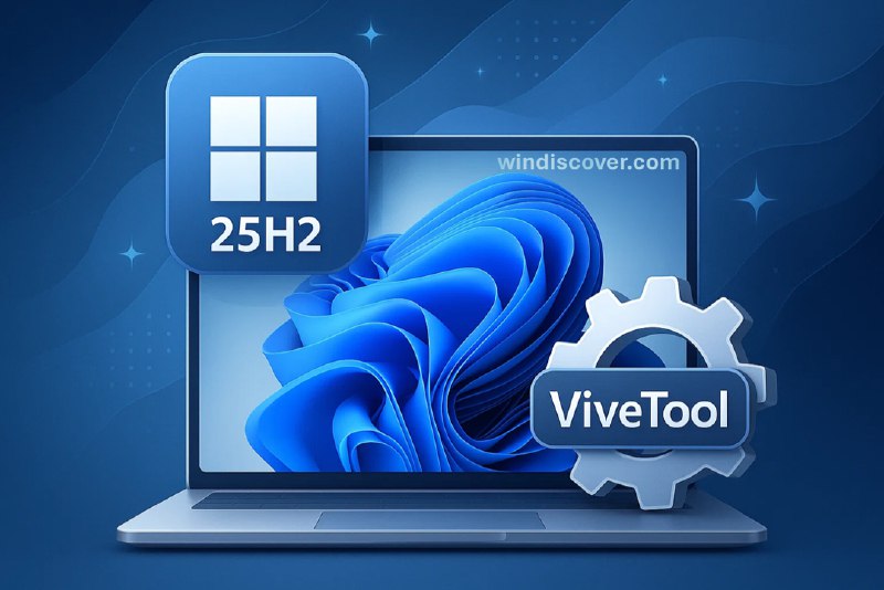 使用 ViveTool 提前解锁 Windows 11 25H2 新体验 - WinDiscover