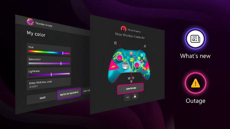 Xbox 正在测试更多个性化选项与服务器故障通知功能 - WinDiscover