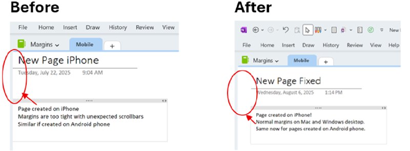 微软修复 OneNote 移动端边距问题,跨平台笔记显示更一致 - WinDiscover
