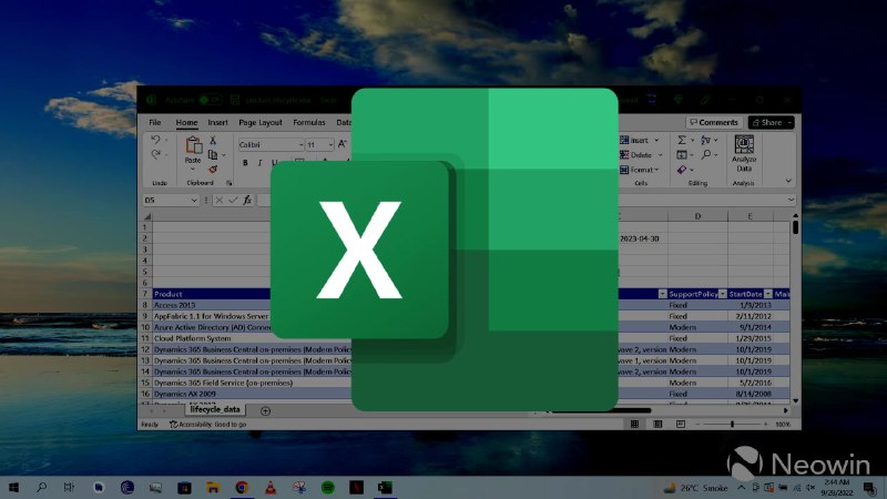 微软发布Excel复制粘贴失效修复补丁 KB5002665 - WinDiscover