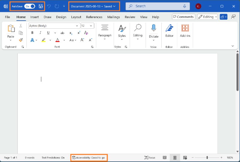 Word 开始自动默认启用“将新文档自动存储到 OneDrive”体验 - WinDiscover