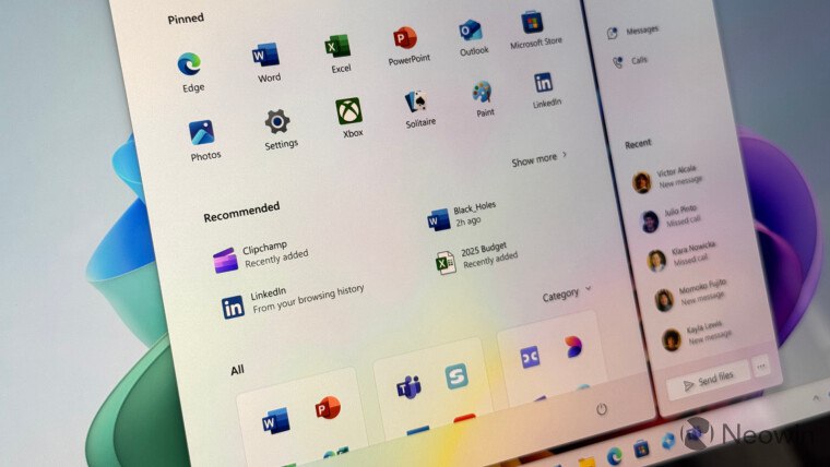 微软确认 Windows 11 开始菜单将迎来更多自定义选项 - WinDiscover