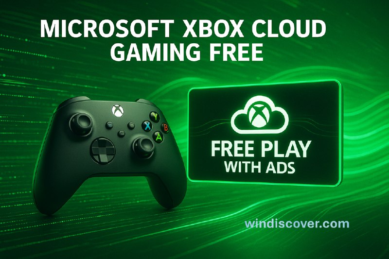 微软将推出免费版 Xbox 云游戏服务,前提是得看一会儿广告 - WinDiscover